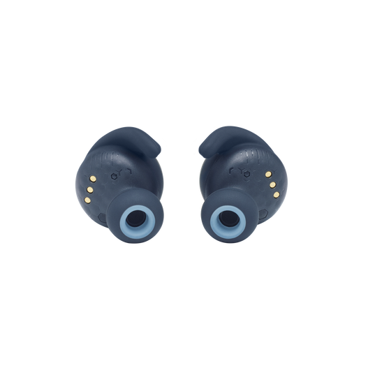 JBL Reflect Mini NC - Blue - Waterproof true wireless Noise Cancelling sport earbuds - Detailshot 2